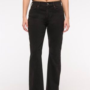 Abercrombie & Fitch Black Bootcut Women's Jeans